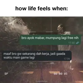 versi kerja. #memeinstagram #memeindonesia #memes #fyp #meme #memengawur #sajjadkunn #relatable #kerja #mabar #teman 