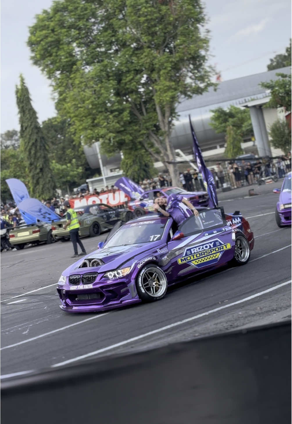 Beauty and the beast 😈 • • #drift #allfake⚠️ #indonesiadriftseries #jogja #rizqymotorsport #fypツ 