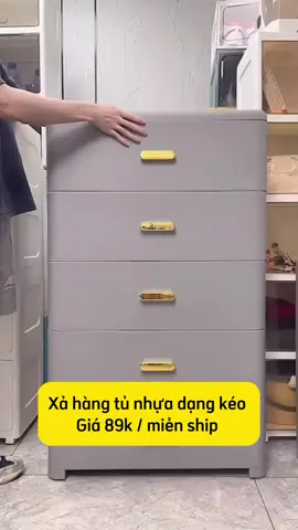 Tủ nhựa ngăn kéo nhiều tầng tiện lợi quá #dogiadung #dotienich #xuhuongtiktok #xuhuong 