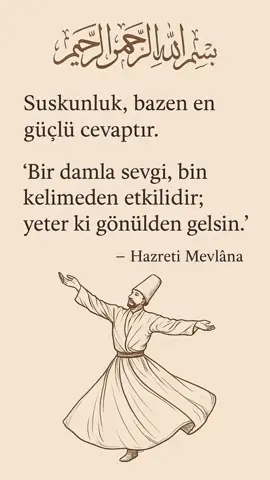 Hazreti Mevlana Sözleri. #güzelsözler #anlamlısözler #motivesözler #islam #dinisözler #livehighlights 