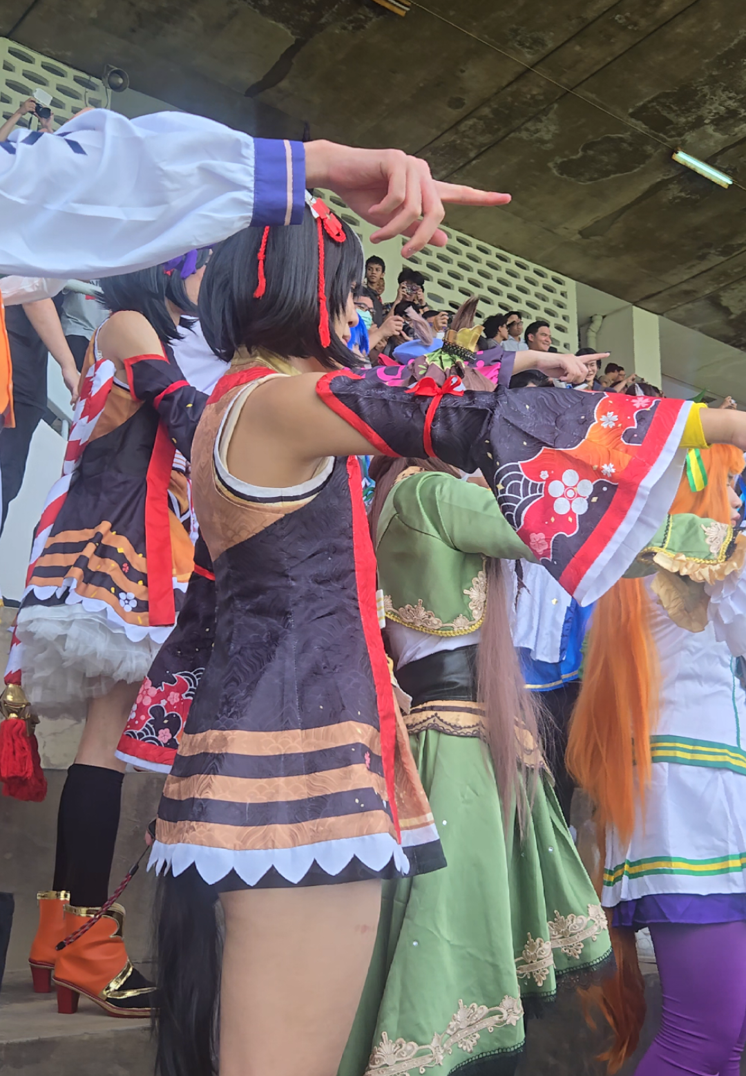 ม้ามาดูม้ากัน🐴🐎🦄🥰 #umamusume #mashiho #mcqueen #goship #maruya #game #cygames #UsagiDollsProject #usagidolls #doreme #cosplay #girl #fyp #foryou 