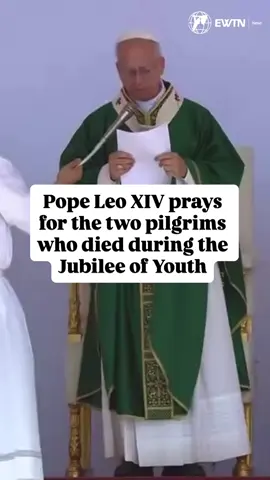 “Let us pray for María from Spain and Pascale from Egypt,” Pope Leo XIV said at the end of the Angelus, remembering the two young pilgrims who died during the Jubilee of Youth. The Holy Father expressed his spiritual closeness to their families. Pascale Rafic, 18, died of cardiac arrest while traveling with the Egypt–South Sudan delegation. María José Carrillo Pérez, a young pilgrim from Spain’s Diocese of Cartagena, passed away shortly before departing for Rome to attend the Jubilee of Youth. #Jubilee2025 #Iubilaeum25 #YouthJubilee2025 #JubileeOfYouth #Giubileo2025 #Jubileo2025 #CatholicYouth #YouthInRome #YoungPilgrims #JubileeGeneration #FaithAndYouth #YouthPilgrimage #Rome2025 #YouthForChrist #UnitedInFaith #ChurchOfTheYouth #HopeWithYouth #YouthCelebration #YoungChurchAlive 
