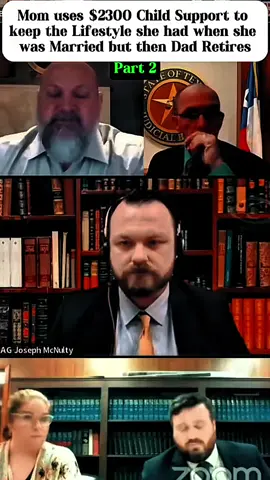 P.2 #zoomcourt #familylaw #courtroom #custodybattle 