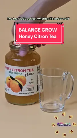 Perfect hot or cold 🍯🍋☕❄️ ✨ Real honey + citron goodness 💛 Refreshing and soothing anytime #HoneyCitronTea #BalanceGrow #TeaLoversPH #HotOrCold #ComfortInAJar 