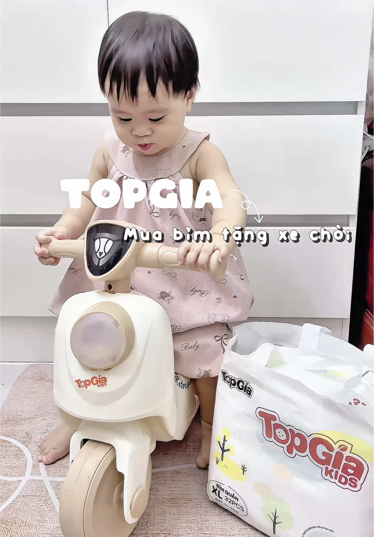 Mua bủm được tặng xe chòi siêu xịn luôn nha #mecoemcam #mebecamyeu #bimtopgia #topgia #bimchobe #mevabe #mebimsua 