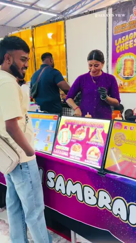 Ayya vangooo Amma vangooo @Chennai Street Expo at Auto City Juru, Penang. #indianexpo #chennaistreetexpo #saree #tastyfood #autocityjuru #rakkaysview #indianvlogger #fyp #deepavaliexpo 