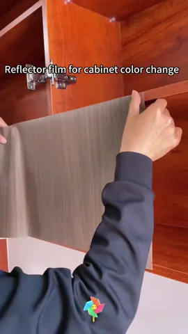 Change the color of the cabinet with film#Renovate