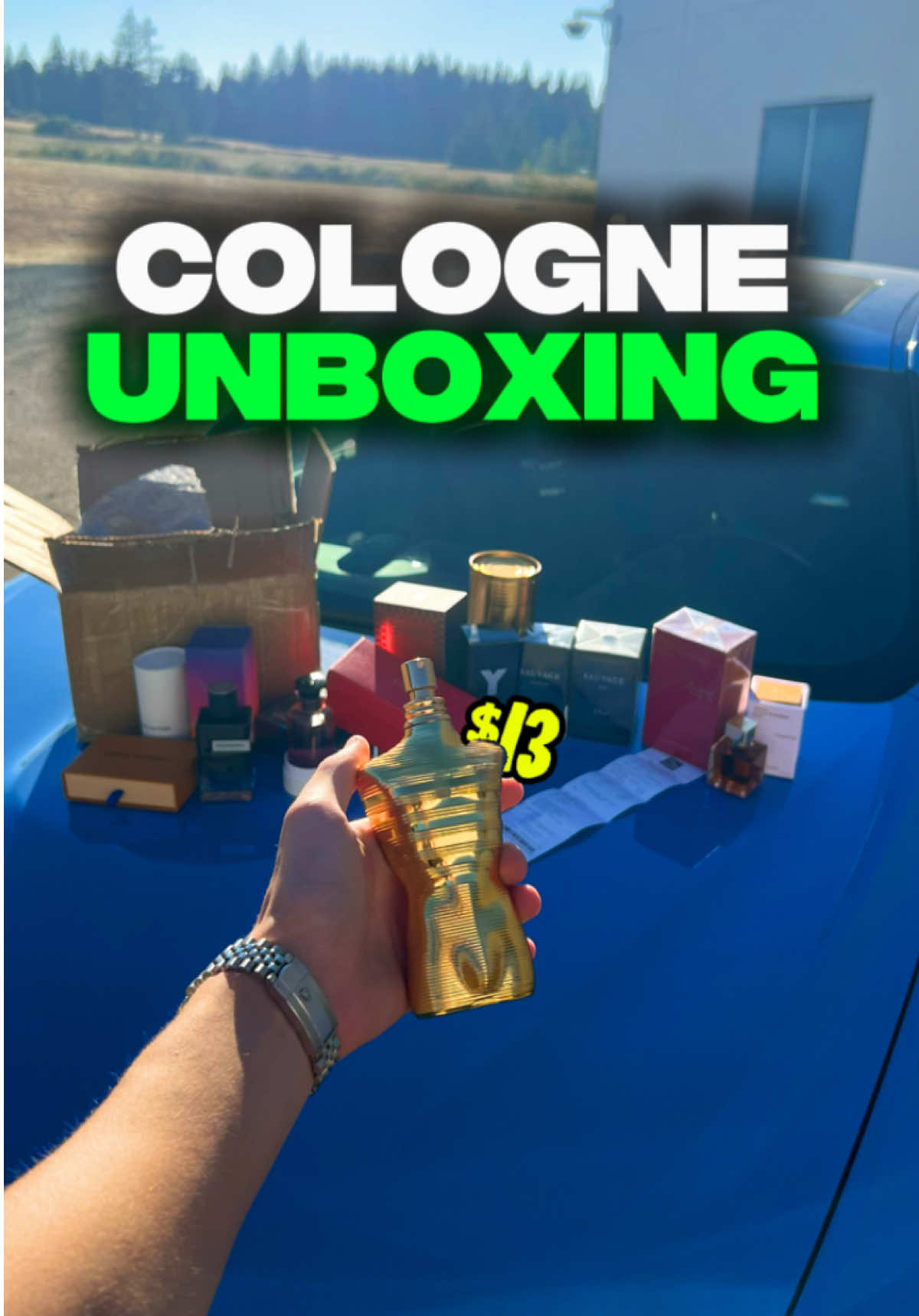 Comment “Resell” For The Suppliers Link🫐..#unboxing #vendors #perfume #fragrancetiktok #reselling #cologne 