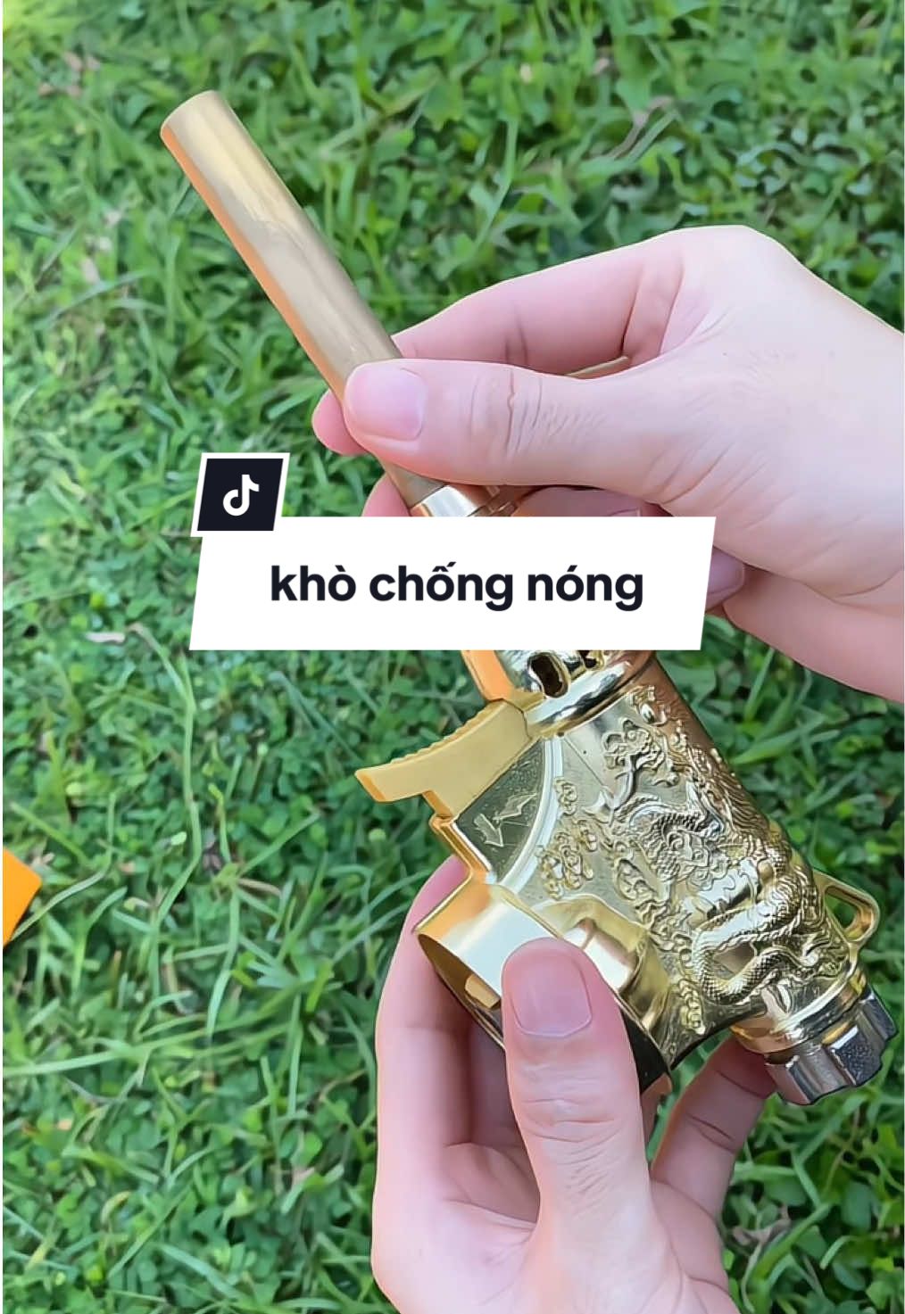 Khò đồng nòng nhỏ - siêu phẩm chống nóng✅ #khogas #khogasmini #khogascamtay #hanxi #khogas99 