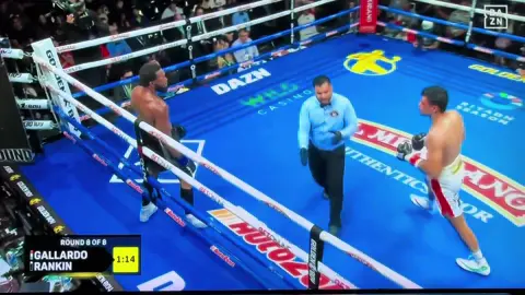 Gallardo vs Rankin  Good fight for a young fighter  #boxing #dazn 