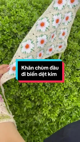 Khăn chùm đầu dệt kim cho các nàng mùa đi biển đây, nhanh tay nhấp vào giỏ hàng để mua nào. #phukienthoitrang #bienxinhhaccessory #khanchumdau #xuhuong #viral 