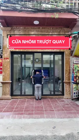 Mẫu cửa nhôm trượt quay 4 cánh cho nhà mặt tiền #nhomkinhsaoviet #cuacuonsaoviet #saovietdoor #tuananhnhomkinh #tuananhnhomkinhsaoviet #nhomkinh #cuacuon #cuakinh #vachkinh #vachkinhmatdung #kinhantoan #nhomxingfa #cuacuonaustdoor #cuacuonnetdoor #austdoor #netdoor #xingfa #nhommaxpro #kinhhailong #kinhvietnhat #vsg #phantuananh #cuanhomtruotquay 