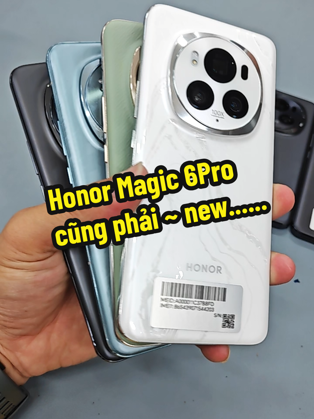 💥𝐇𝐨𝐧𝐨𝐫 𝐌𝐚𝐠𝐢𝐜 𝟔𝐏𝐫𝐨 tại Phú Thọ 👉Fulbox đủ phụ kiện 👉12/256GB 👉Chip Snap 8Gen3 👉Pin 5450mAh Sạc 66w 👉Máy new kích hoạt vài ngày --------------------------------- ☎0️⃣8️⃣6️⃣6️⃣ 3️⃣3️⃣3️⃣ 6️⃣8️⃣8️⃣ 🏡𝐖𝐢𝐧𝐌𝐢 𝐃𝐢𝐠𝐢𝐭𝐚𝐥 - Điện Thoại Xiaomi Phú Thọ 🏡2335 Đại Lộ Hùng Vương -Nông Trang - TP Việt Trì - Phú Thọ #Miphutho #Winmiphutho #dienthoaixiaomiphutho #xiaomiphutho #Honor #magic6pro 