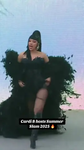 🗣️ HELLOO, IT’S ME | @Cardi B is hosting the Summer Slam 2025 in a boxing ring 🥊 #iamcardib #summerslam2025 #itsme #WWE 