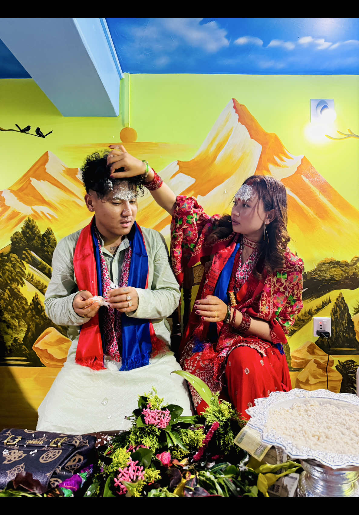 ❤️✨यस विशेष दिनमा, हामीले एकअर्कासँग चलाएको यात्रामा नयाँ अध्यायको सुरुवात गरिरहेछौं। जीवनभरको मित्रता र प्रेमको साँचो अर्थलाई जान्न पाएकोमा म धन्य छु। विवाह केवल एक समारोह होइन, यो एक अमुल्य बन्धन हो जसले दुई व्यक्तिलाई एकीकृत गर्छ।  हाम्रो प्रेमले हामीलाई शक्ति, समर्थन, र प्रेरणा दिन्छ। कठिनाइहरूमा एक अर्कालाई सम्हाल्न, सफलतामा सँगै रमाउन र हाँसोको पलहरूमा आनन्द उठाउन हामी यहाँ छौं। यो भिडियोले जीवनका ती विशेष क्षणहरूलाई समेटेको छ, जसले हाम्रो जीवित प्रेमलाई पक्कै चित्रण गर्छ।  हामीलाई यस यात्रा गर्ने अनुमति दिनु भएकोमा धन्यवाद, र यो भिडियो हरेक प्रेमी जोडीका लागि प्रेरणा होस। म आशा गर्छु कि हाम्रो कथा हरेकलाई प्रेम, सम्मान, र सहयोगमा बाँच्न प्रेरित गर्नेछ।❤️ @Devimgr @Alan Thapa @Aron_thapa_magar @laxmithapa8 @andrews_gorkhe_thapa 