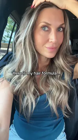 Fresh hair 😍 #hairtok #transition #hairstyle #hairformula #savethis #haircolor #fallhair 