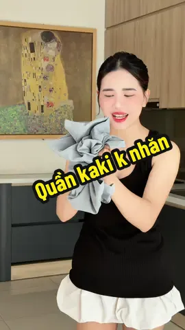 Quần kaki không nhăn#kieugialinh #quanshortnam #quankaki 