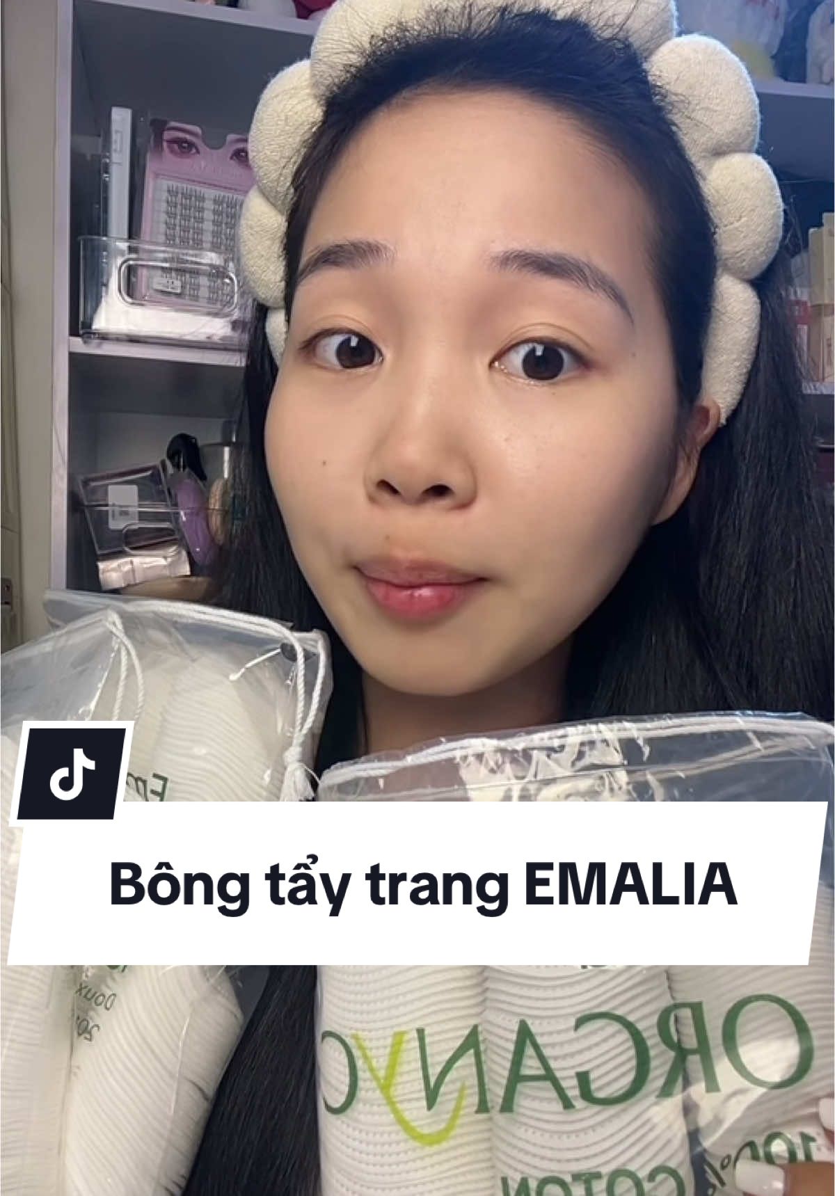 Bông tẩy trang num bờ oan của tuii #bongtaytrang #bongtaytrangemalia #emalia #bongtaytranghot #xuhuong 