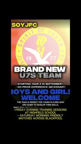#SOYJFC #recruiting #U7s #yellowandblue #football #juniorfootball #BingoAkıllıKapsül 