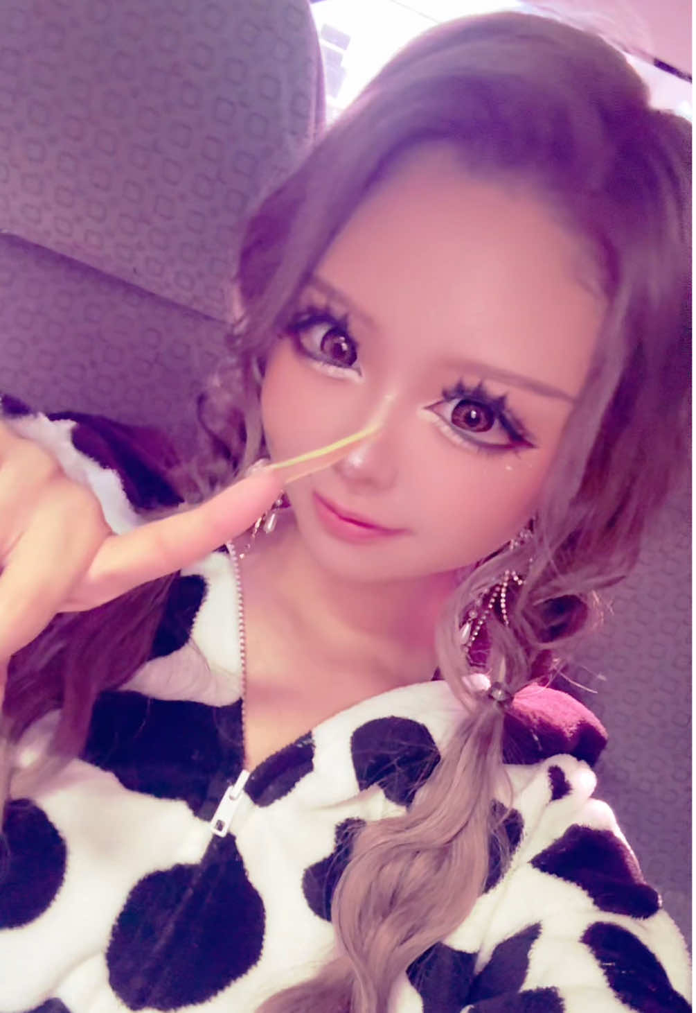髪の毛かわい🐄💜