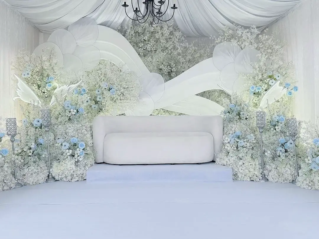 Alhamdulillah pelamin untuk majkis dua minggu berturut2.. Terima kasih kerana percayakan kami❤️