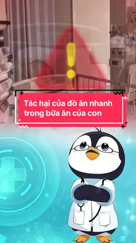Ba mẹ nào vẫn đang nghĩ rằng để tiết kiệm thời gian thì sử dụng những thực phẩm siêu chế biến - đồ ăn nhanh trong thực đơn hàng ngày của con thì hãy lưu ý và điều chỉnh lại nhé!!! #bekhoebengoan #nuoicondungcach #meochamcon #viral 