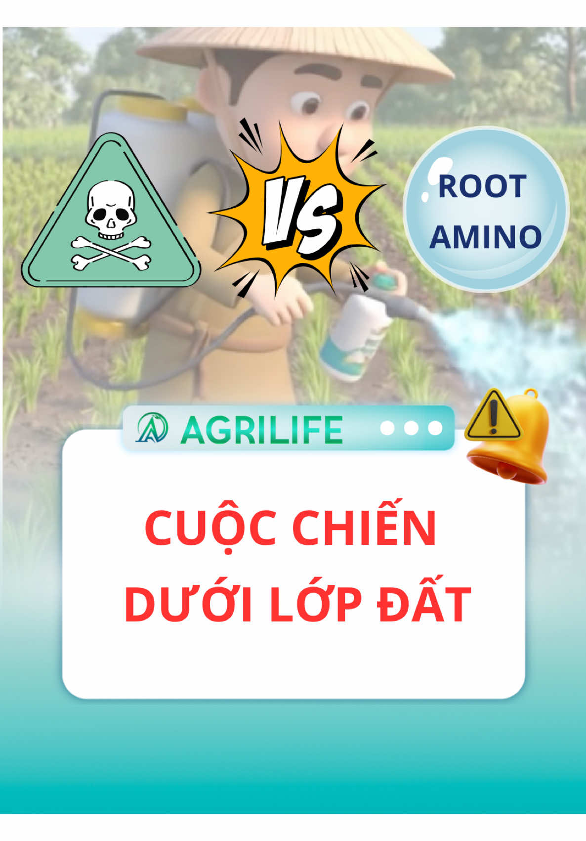 ❗️HOT: Cuộc chiến dưới lớp đất ❗️Liệu ai mới là người chiến thắng cuối cùng ? #agriculture #fyp #viral #nongnghiep #xuhuong #trending #VTNN #fypシ #veo3 #war 