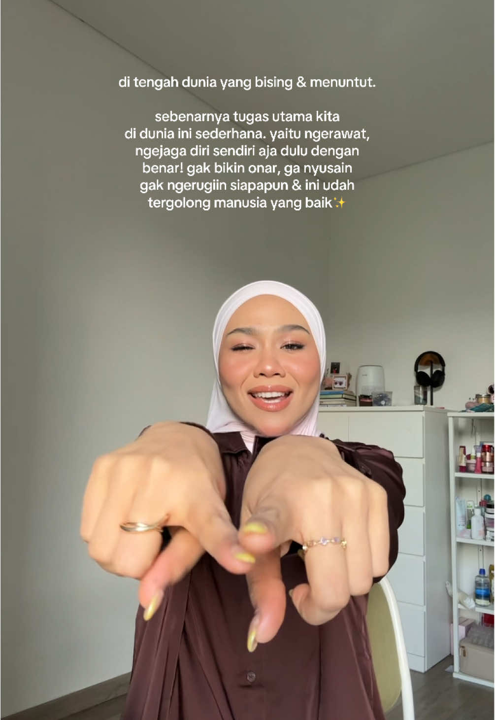 baik ke diri sendiri aja dulu😌