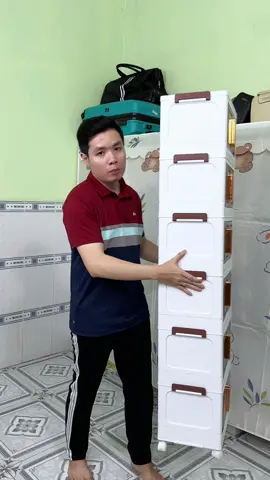 Tủ đựng đồ chính hãng của Derorice, 6 tầng chịu trọng tải đến 200kg, siêu bền chắc.  #tudungdo #tudungdodanang #derorice #cauhaihieune 