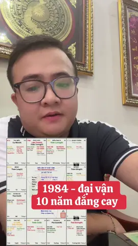 1984 - đại vận  10 năm đắng cay #tienthinhtuvi #tuvisomenh #tuvituongso 