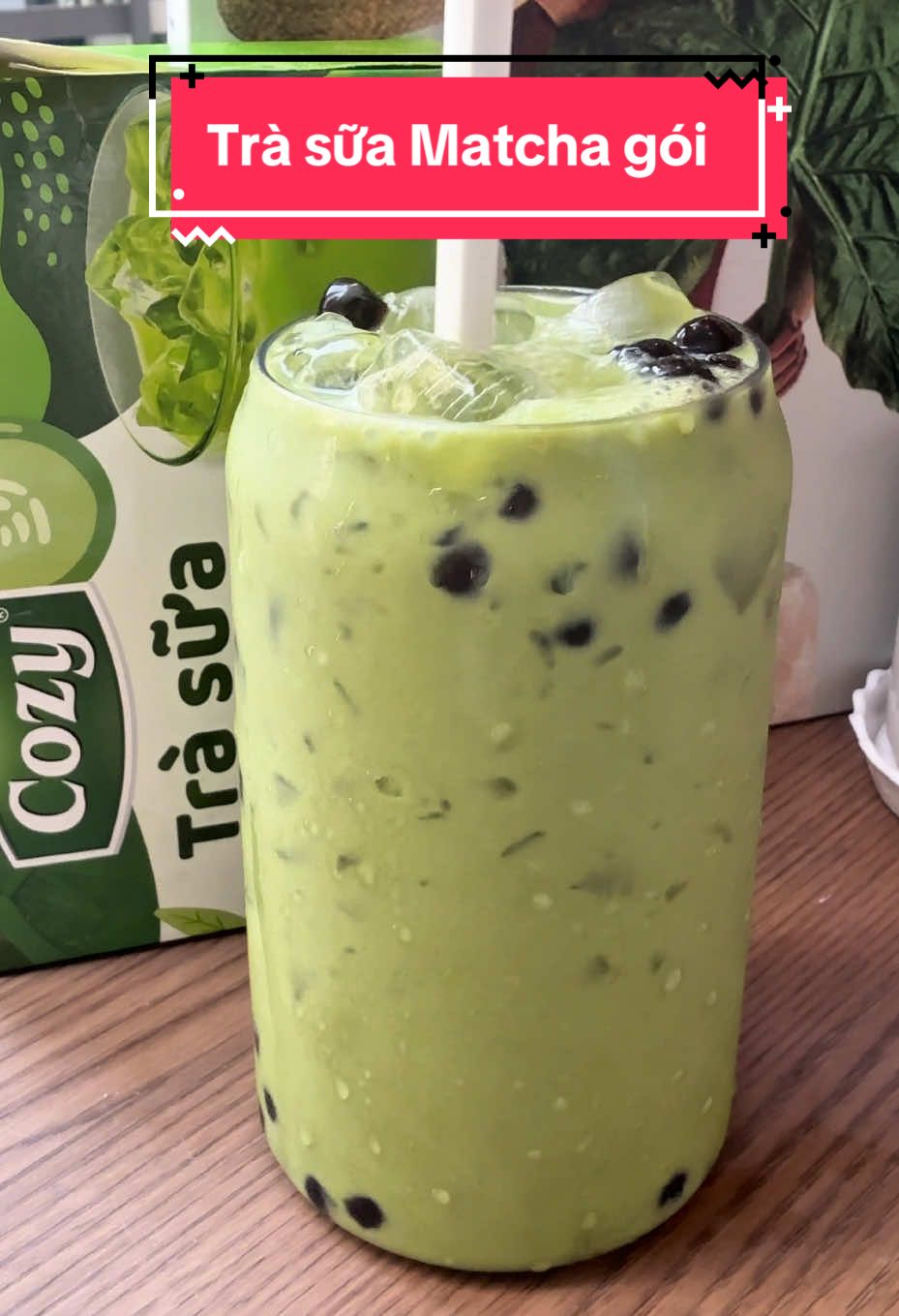 Không cần ra quán vì bây giờ ở nhà cũng có thể thưởng thức ly trà sữa Matcha mát lạnh lại ngon bổ rẻ rồi mấy chị ơi #xuhuong #huyenchaucongchua #matcha #cozy 
