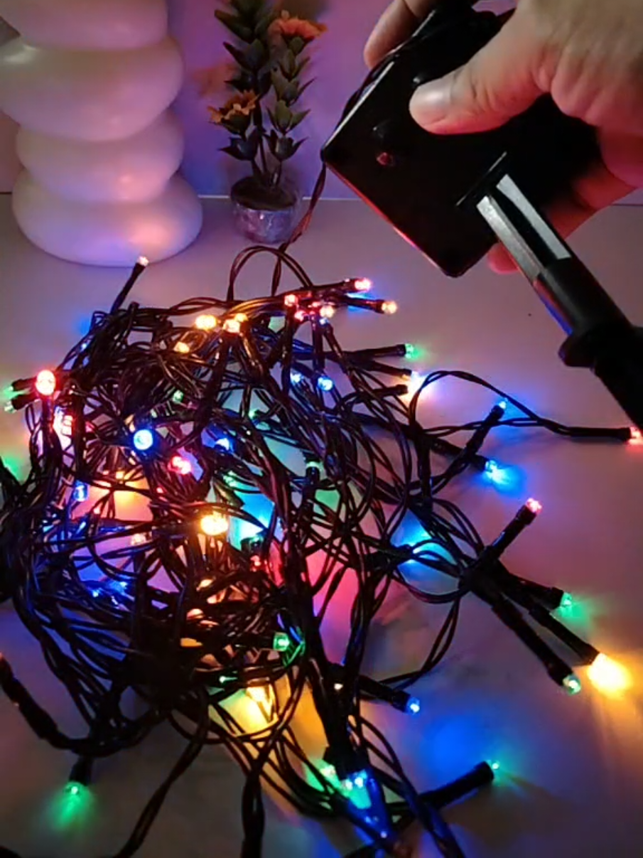 Solar Christmas Lights #solarchristmaslights #christmaslights #christmasdecor #waterproofchristmaslights 