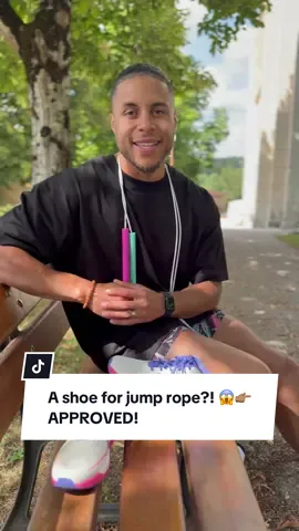 A shoe for jump rope?! 😱👉🏽 APPROVED!  And this is why … 😁 Thank you 361! - #Letsjump #JumpTogetherGlobally #361DegreeSkippingRopeShoes #361Degree #Jumprope #Skippingrope #ropeskipping 