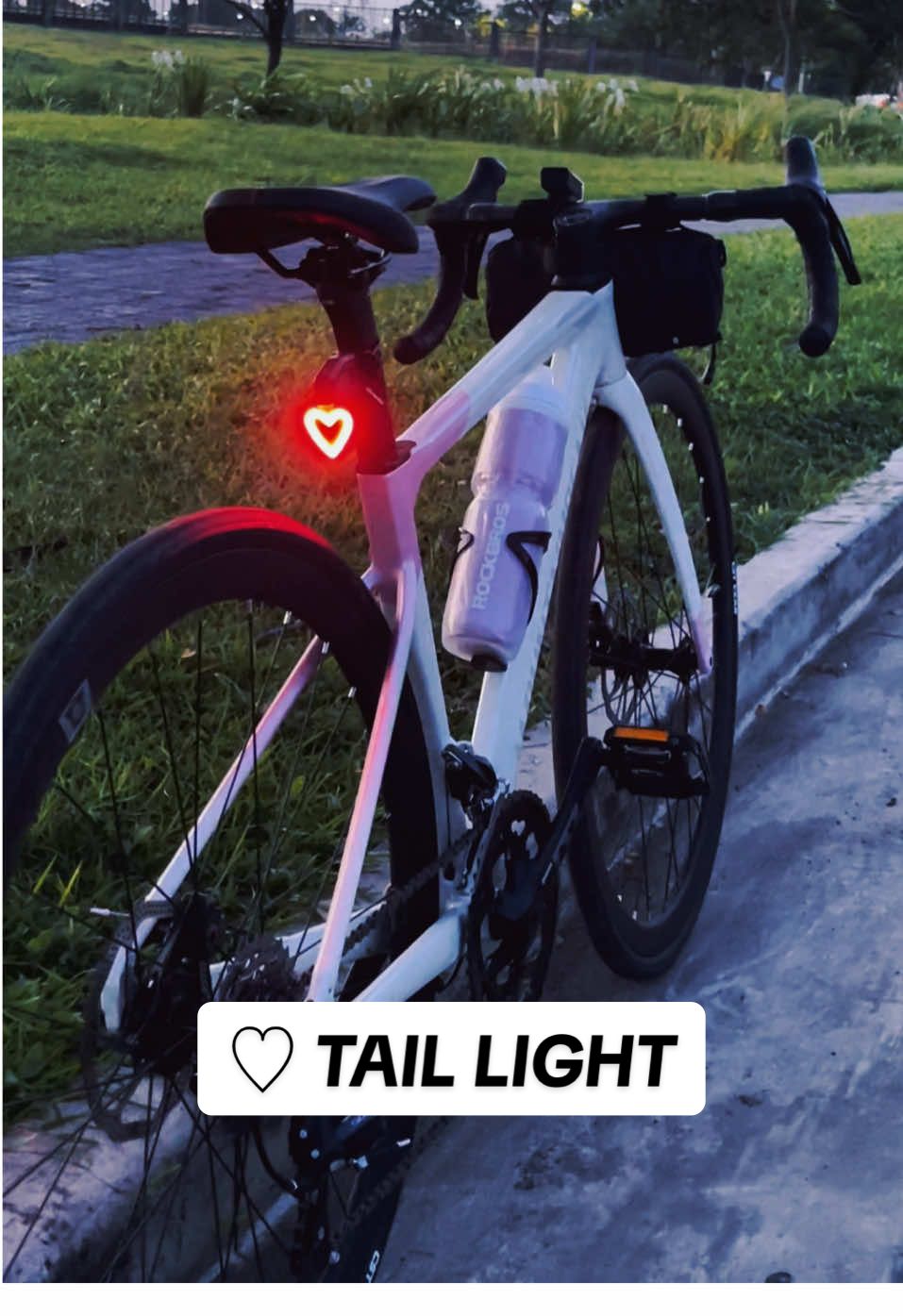 -`♡´- #biketaillight #hearttaillights #taillight #mountainpeak #lionabella 