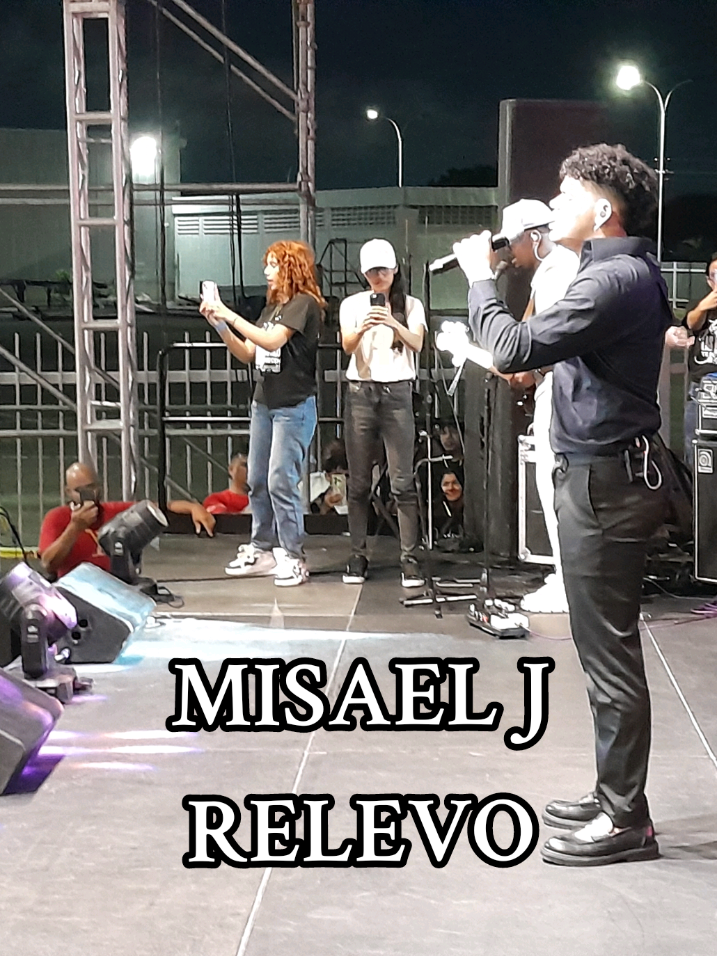 Misael J En barqusimeto, Relevo. Jovenes Regresaron a Cristo y personas Llenas del Espirtu Santo. #barquisimeto #misaelj #marchaparajesus 