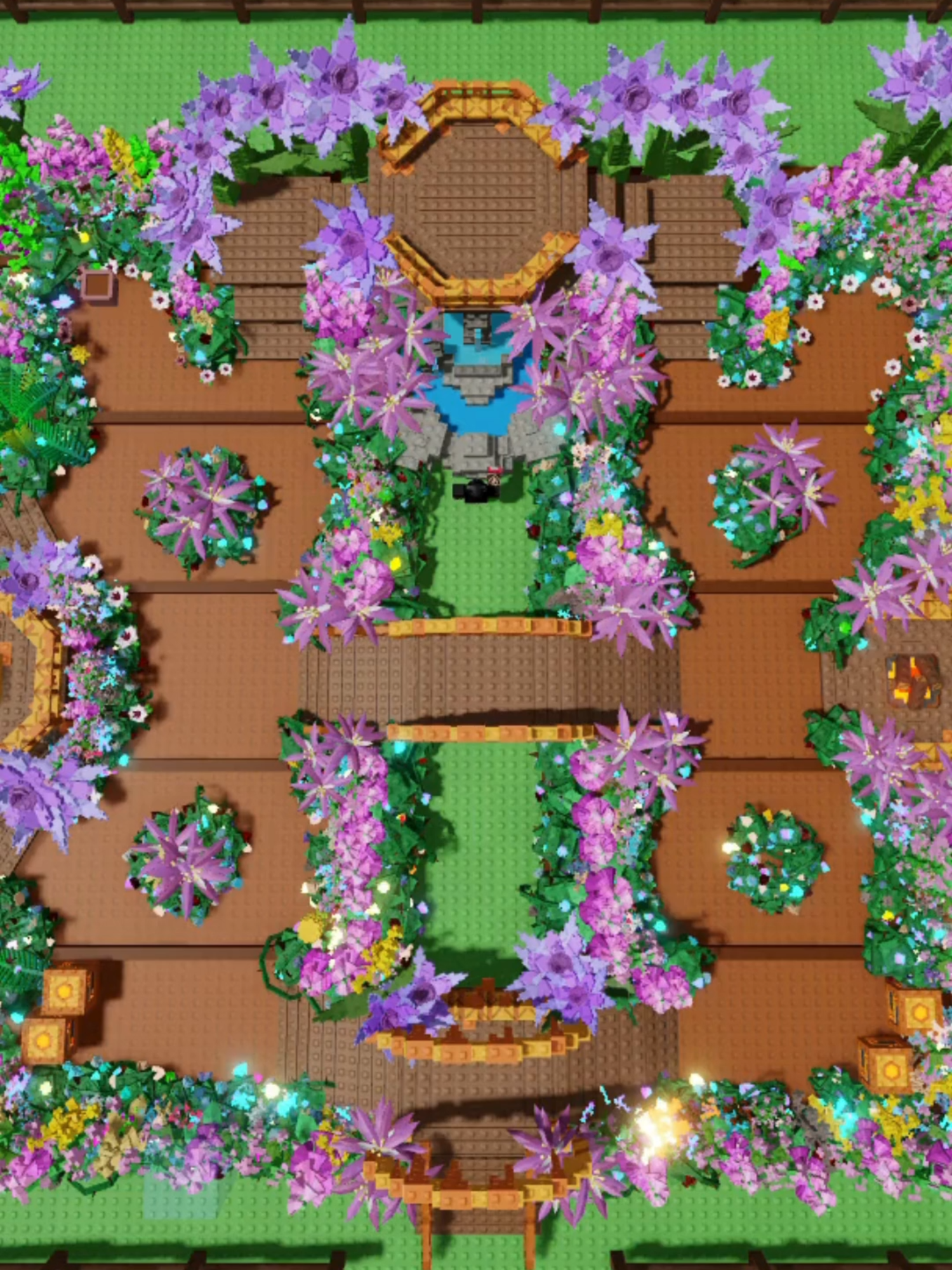 Just had to flex my friend Kim’s beautiful garden 🌿✨🌷💐 @killer_kol #growagraden #roblox #growagarden🥒🌶🍅 #gardendesign #builds #aesthetic #trends #fyp #growagarden #growagardenedit #growagardenbuildideas #growagardenlayout #magical #fairytale #viral #gag #flower #floral