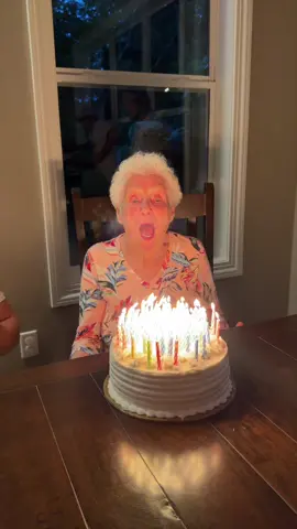 Blowing out 99 candles isn’t easy! What a special moment though ❤️ Happy Birthday!