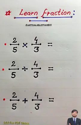 Master Fractions in Minutes! | Easy Tricks for Students #FractionsTricks #MathHacks #QuickMath #MathShortcuts #StudySmart #FractionsMadeEasy #ExamTips #VedicMath #MathForStudents #MathRevision