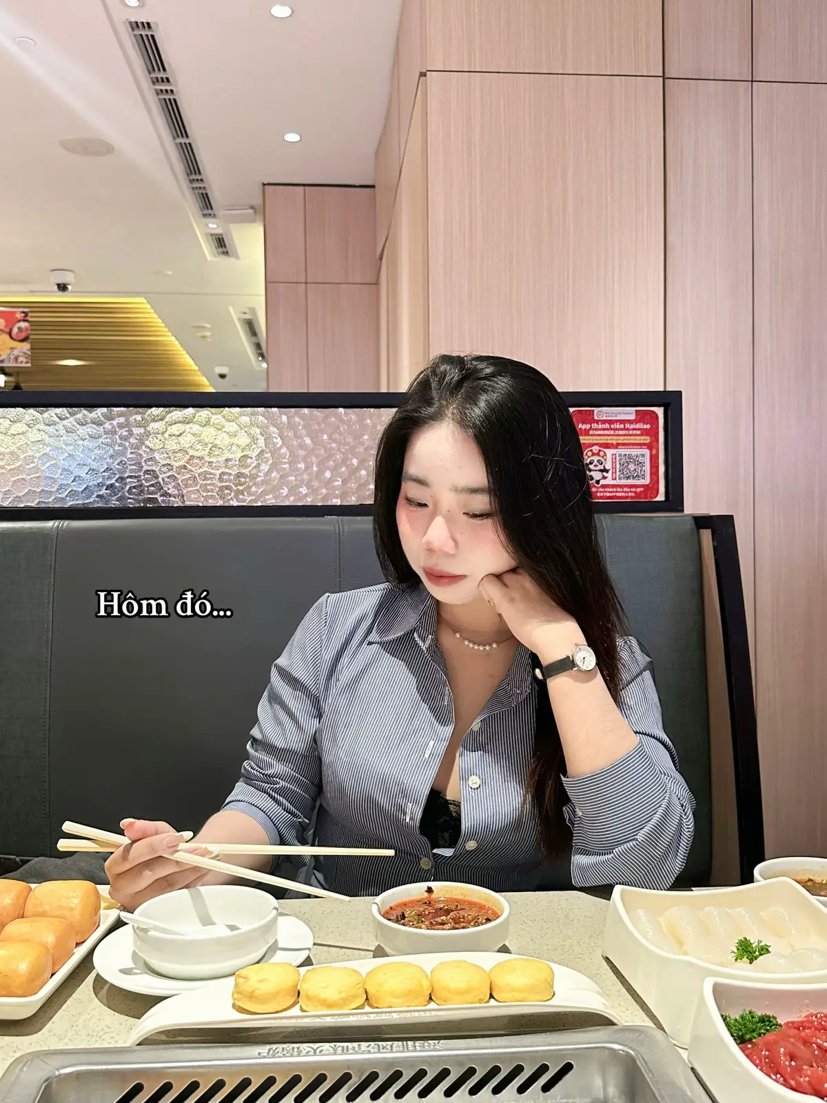 Còn một câu ở giữa nữa, nhưng em đã xoá nó đi...