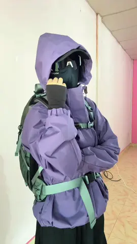 ขนไปได้กี่สี ดีคัปพี่น้อง 😂🥷 #แจ็คเก็ตกันน้ำ #แจ็คเก็ตกันน้ํา #เสื้อกันฝนเดินป่า #เสื้อเดินป่า #แจ็คเก็ตนินจา #ชุดเดินป่า #เดินป่า 