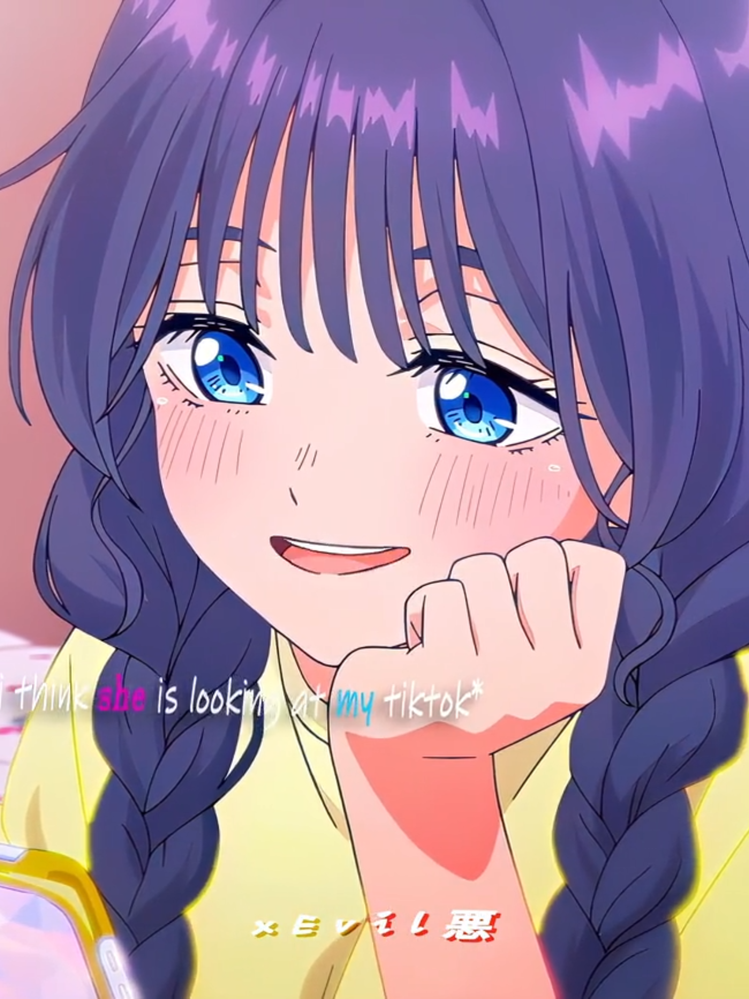 Kaoruko so cutie 😍 #anime #wagurikaoruko #waguri #thefragrantflowerbloomswithdignity #kaoruhanawarintosaku #hanabisqd #animetiktok #animeedit #fyp