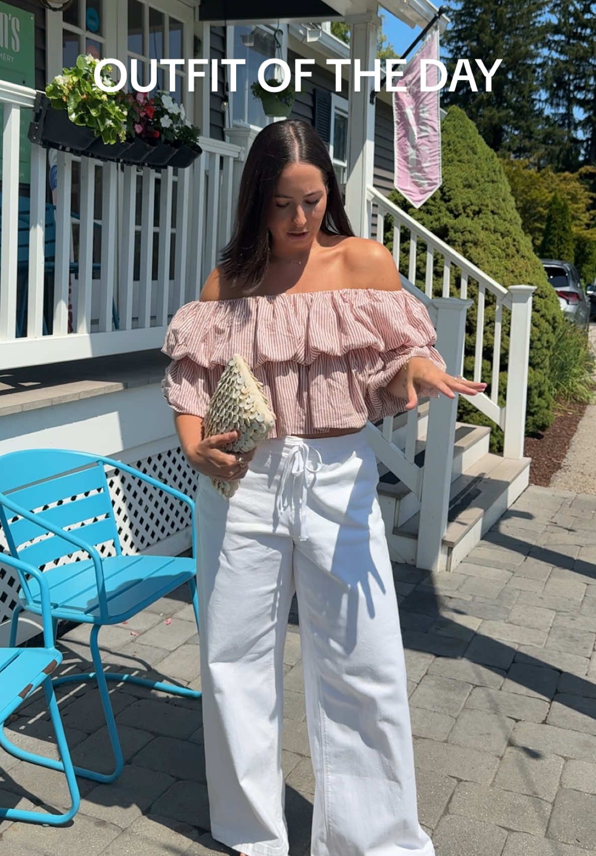I felt so pretty in this outfit!! 🥹🤍 @American Eagle @Anthropologie @TKEES @TJ Maxx #OOTD #outfitinspo #styleinspo #styleideas  #summerstyle #whatimwearing #anthro 