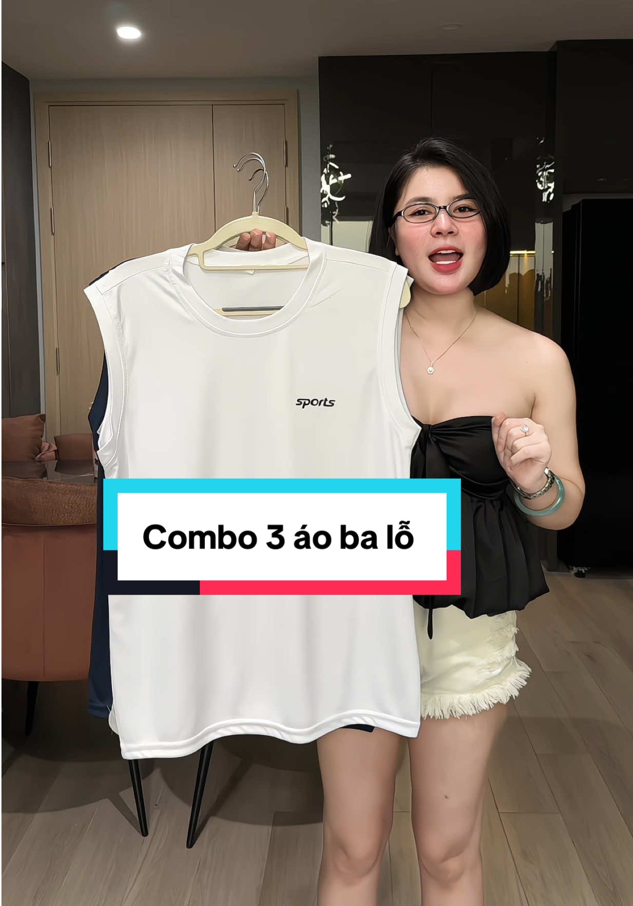 Combo 3 áo ba lỗ.