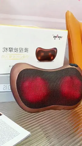 Neck and back massager pillow with 3-D kneading and heating electric neck and back massager #neckmassager #backmassager #electricmassager #massagepillow #tiktokShop #TikTokShopBacktoSchool