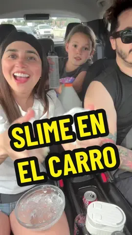 SLIME EN EL CARRO DE JOEL 🤭😂😂😂