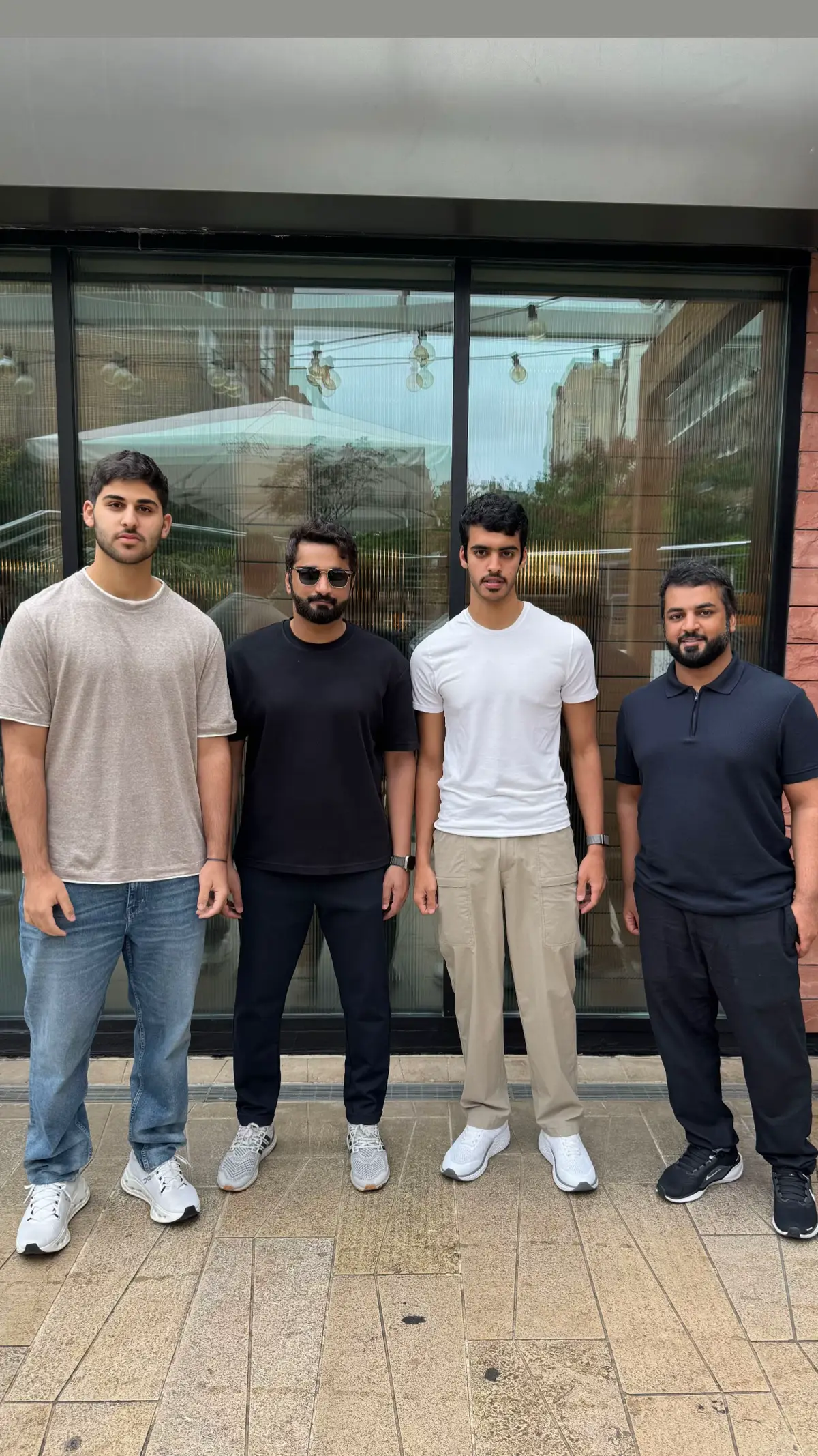 مع الشيخ محمد بن عبدالله بن زايد ال نهيان و الشيخ محمد بن منصور بن زايد ال نهيان ❤️ في #لندن🇬🇧  #London 