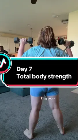 Let’s be rockstars with the at home workout! #strengthtraining #lift #frogbutt 