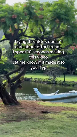 Let's see if this does better than the content I actually put effort into.  #contentcreator #tiktok #fyp #viral #content #smallcontentcreator 