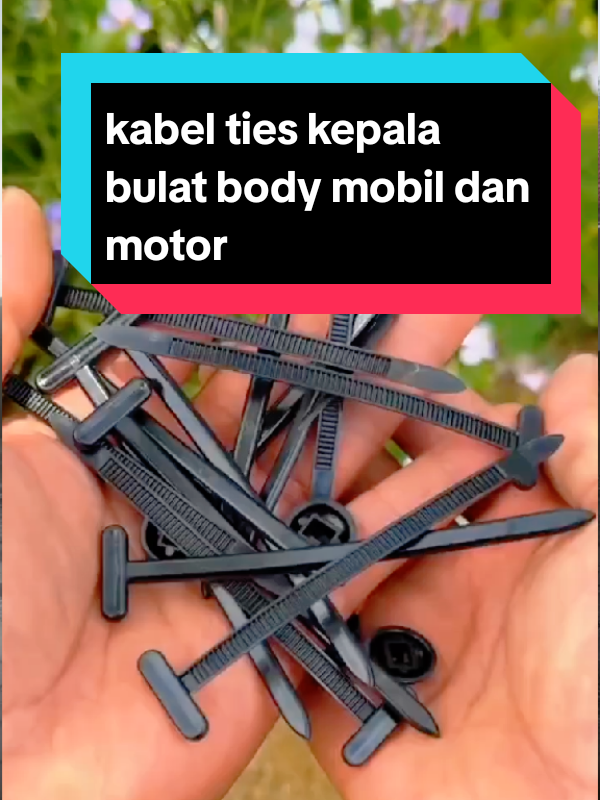 kabel ties kepala bulat untuk body mobil dan motor  #kabelties #kabeltiesmurah #rivet #wibgajian #fyp #fyppppppppppppppppppppppp 