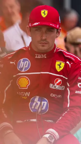 #CharlesLeclerc wasn't pleased with the strategy at the Hungarian GP after starting on pole 👀 #F1 #Formula1